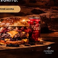 Combo completo Canguru Burger com batata e refrigerante